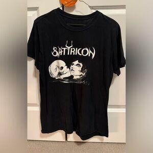 SATYRICON "Deep Calleth Upon Europe 2017" official tour shirt